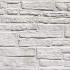 Beton onderplaat nostalgiemorief wit/grijs smal 4,8 x 26 x 184 cm