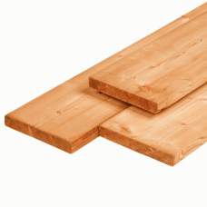 Schuttingplank red class wood geschaafd/bezaagd 2,8 x 19,5 cm