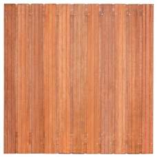 Tuinscherm Hoorn hardhout 180 x 180 cm recht