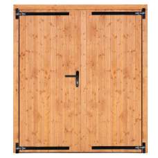 Red Class Wood dubbele dichte deur 185 x 205 cm