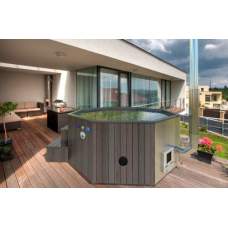Hottub thermowood deluxe Octa