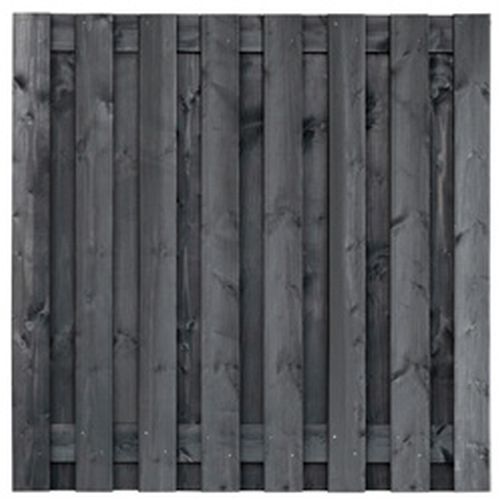 Bestrooi heilig Bij naam Tuinscherm Dalen zwart gedompeld 180 x 180 cm recht