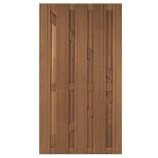 Tuindeur bangkirai verticaal recht 180 x 100 cm 103397