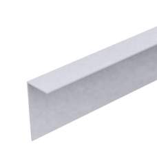 Hoekprofiel gepoedercoat zilver 3 x 7 x 500 cm 103608