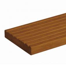Vlonderplank Kibakoko geschaafd hardhout 2,5 x 14,5 cm Vlonderplank Kibakoko geschaafd hardhout 2,5 x 14,5 cm