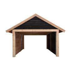 Douglas zadeldak 400 x 400 cm 142601 Douglas zadeldak 400 x 400 cm 142601