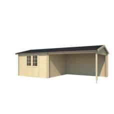 Blokhut Madita 340 + 390 x 350 cm