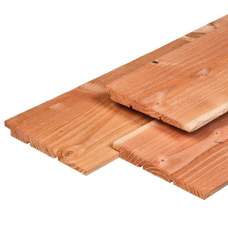 Zweeds rabat red class wood 1,1-2,2 x 19,5 x 400 cm