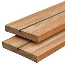 Vlonderplank Bankirai scheepsdeklook 2,7 x 19 x 365 cm