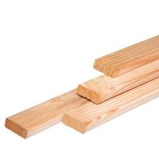 Rhombus lat lariks/douglas geschaafd 2 x 6,5 x 180 cm