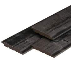 Channel siding vuren zwart gespoten 1,8 x 14,5 cm Channel siding vuren zwart gespoten 1,8 x 14,5 cm