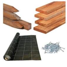 Vlonder totaalpakket red class wood 28 mm hardhouten regels Vlonder totaalpakket red class wood 28 mm hardhouten regels
