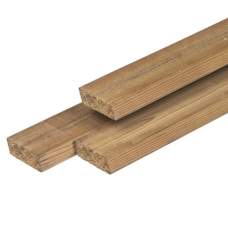 Rhombus lat caldura wood geschaafd 2 x 6,5 x 360 cm