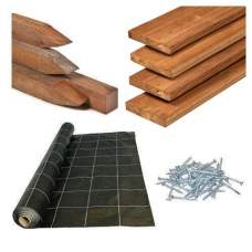 Vlonder totaalpakket steamed 5* class wood 28 mm hardhouten regels Vlonder totaalpakket steamed 5* class wood 28 mm hardhouten regels