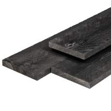 Kantplank douglas zwart fijnbezaagd 1,6 x 14 x 400 cm