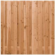 Tuinscherm coloured wood 19-planks ruw 180 x 180 cm