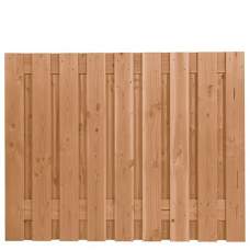 Tuinscherm coloured wood 19-planks geschaafd 150 x 180 cm