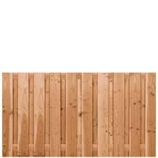 Tuinscherm coloured wood 21-planks ruw 180 x 90 cm