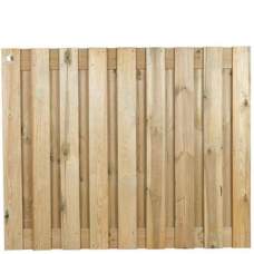 Tuinscherm geïmpregneerd grenen 19 planks 150 x 180 cm 137854