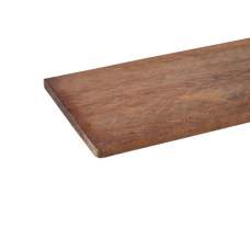 Hardhouten plank Azobé fijnbezaagd 3 x 15 cm