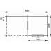 Blokhut 2525Z Interflex 500 x 250 cm