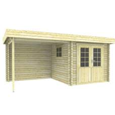 Blokhut 2526Z Interflex 500 x 250 cm