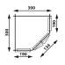 Blokhut 3055G Interflex 300 x 300 cm