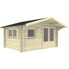 Blokhut 4x3 Complete Interflex 400 x 300 + 90 cm