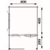 Blokhut 4x4+2 Complete Interflex 400 x 400 + 200 cm
