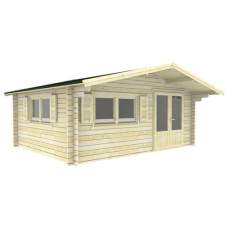 Blokhut 5x4 Complete Interflex 500 x 400 + 90 cm