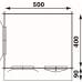 Blokhut 5x4 Complete Interflex 500 x 400 + 90 cm