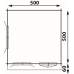 Blokhut 5x5 Complete Interflex 500 x 500 + 60 cm