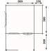 Blokhut 5x5+3Z Complete Interflex 500 + 150 x 500 + 300 cm
