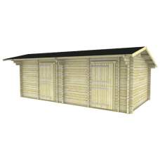 Paardenstal Duo Interflex 750 x 380 cm Paardenstal Duo Interflex 750 x 380 cm