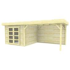 Blokhut Linn Interflex 280 x 631 cm Blokhut Linn Interflex 280 x 631 cm