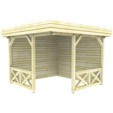 Paviljoen P3056 Interflex 318 x 318 cm Paviljoen P3056 Interflex 318 x 318 cm