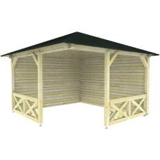 Paviljoen P3555 Interflex 370 x 370 cm