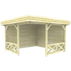 Paviljoen P3556 Interflex 370 x 370 cm