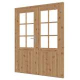 Dubbele deur douglas 201 x 159 cm 141732 +€ 1.132,50