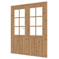 Dubbele deur douglas 201 x 159 cm 141732 Dubbele deur douglas 201 x 159 cm 141732
