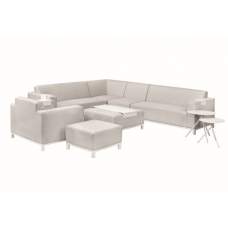Textileen loungeset Colorado Springs licht grijs Textileen loungeset Colorado Springs licht grijs
