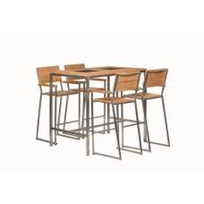 Barset Sutton RVS teak Barset Sutton RVS teak