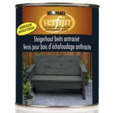 Verfijn Steigerhoutbeits Antraciet 0,75 liter