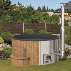 Hottub thermowood met interne kachel Hottub thermowood met interne kachel