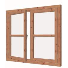Lariks/Douglas deluxe uitzetraam dubbel 140,1 x 125,7 cm 42.8065 Lariks/Douglas deluxe uitzetraam dubbel 140,1 x 125,7 cm 42.8065