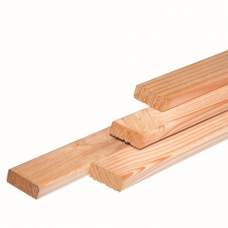Rhombus lat lariks/douglas geschaafd 1,6 x 4,3 x 180 cm Rhombus lat lariks/douglas geschaafd 1,6 x 4,3 x 180 cm