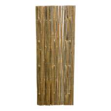 Bamboemat op rol gespleten naturel 500 x 100 cm 132997 Bamboemat op rol gespleten naturel 500 x 100 cm 132997