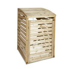 Containerberging enkel geïmpregneerd vuren 80 x 80 x 131 cm 103241 Containerberging enkel geïmpregneerd vuren 80 x 80 x 131 cm 103241