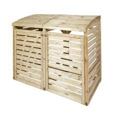 Containerberging dubbel geïmpregneerd vuren 157 x 80 x 131 cm 103242 Containerberging dubbel geïmpregneerd vuren 157 x 80 x 131 cm 103242