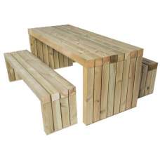 Tuinset Exclusief geïmpregneerd vuren 134922 Tuinset Exclusief geïmpregneerd vuren 134922